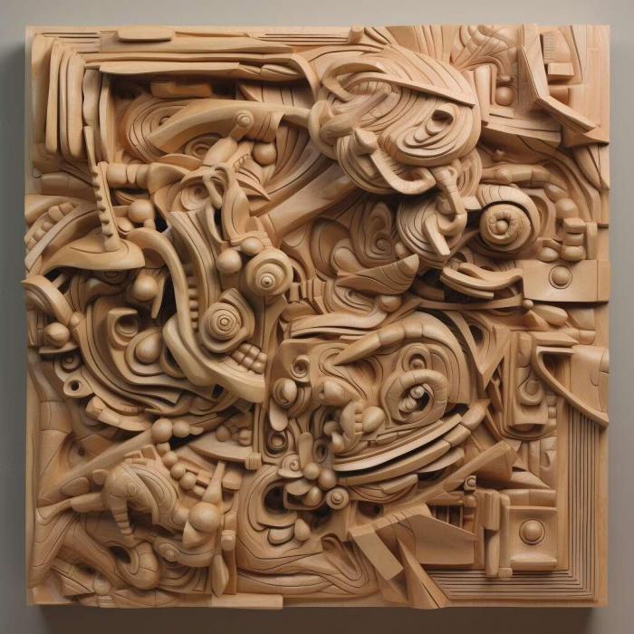 نموذج ثلاثي الأبعاد لآلة CNC 3D Art 